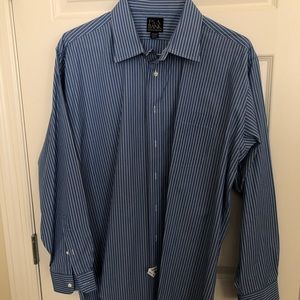 Jos A Bank Dress Shirt 17.5x35.